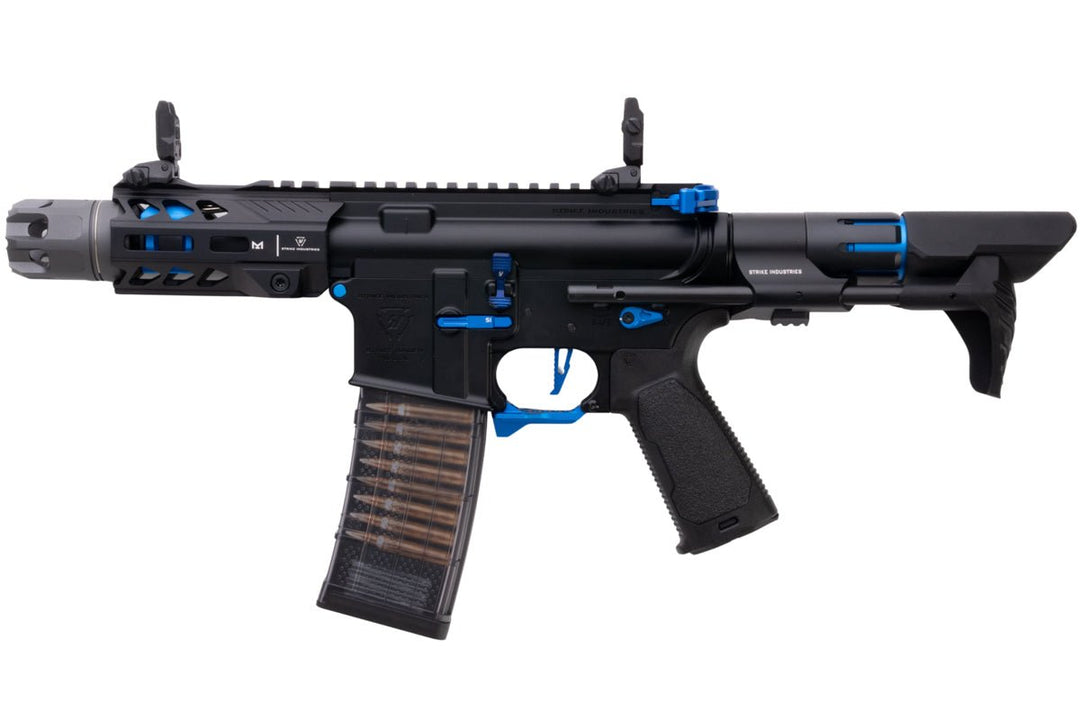EMG Strike Industries AR Strike Raider 短管 GBB M4 步槍（CYMA CGS 系統）- 4 吋 BK / BL - Bang Bang Airsoft